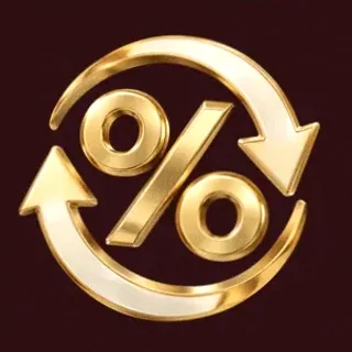 Percent cycle icon — WSM Casino
