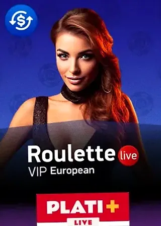 Roulette VIP European live game cover