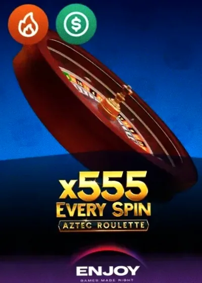 Aztec Roulette x555 live game cover