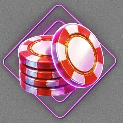 Poker table with cards