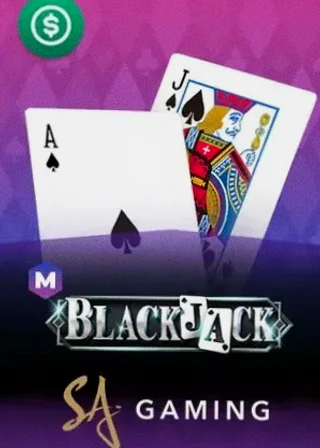 M Blackjack live game cover