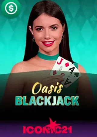 Oasis Blackjack live game cover