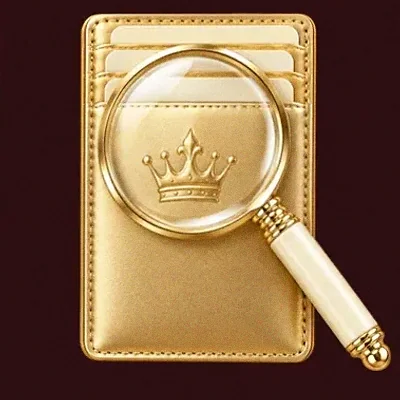 Wallet and magnifier — WSM Casino