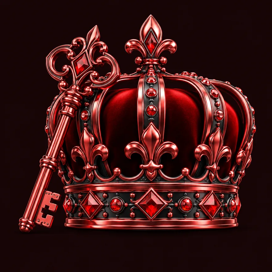 Royal crown and key — WSM Casino