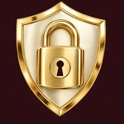 Shield with padlock — WSM Casino
