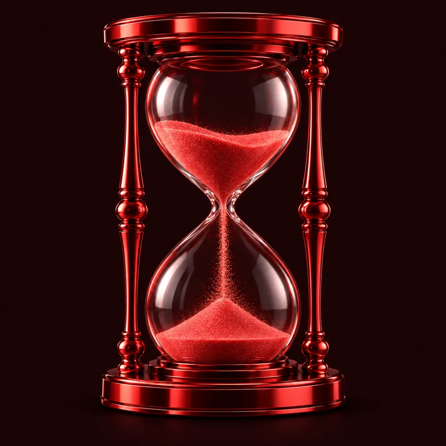 Ornate hourglass — WSM Casino