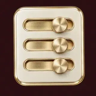 Three-knob control panel — WSM Casino