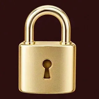 Metal padlock — WSM Casino