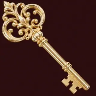 Ornate antique key — WSM Casino